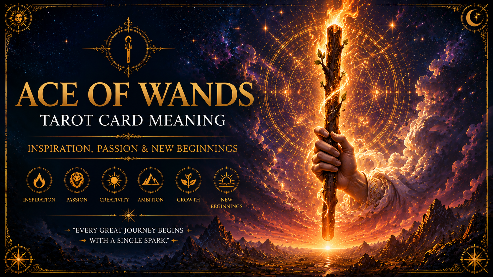 Ace of Wands Tarot Meaning