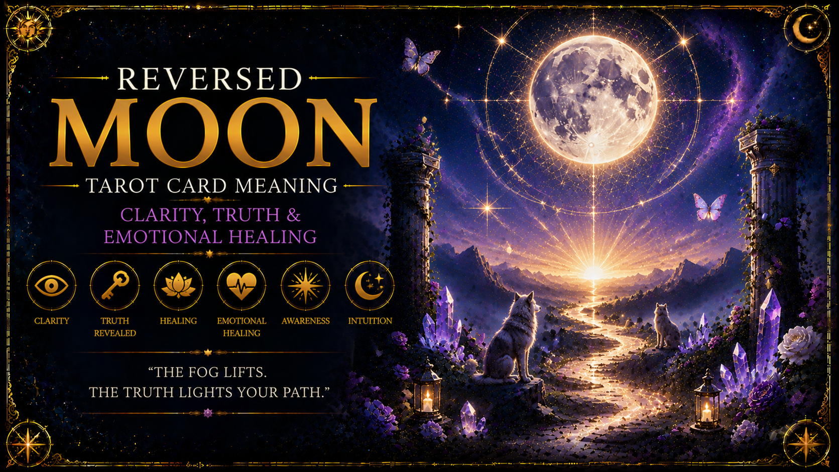 Reversed Moon Tarot Meaning