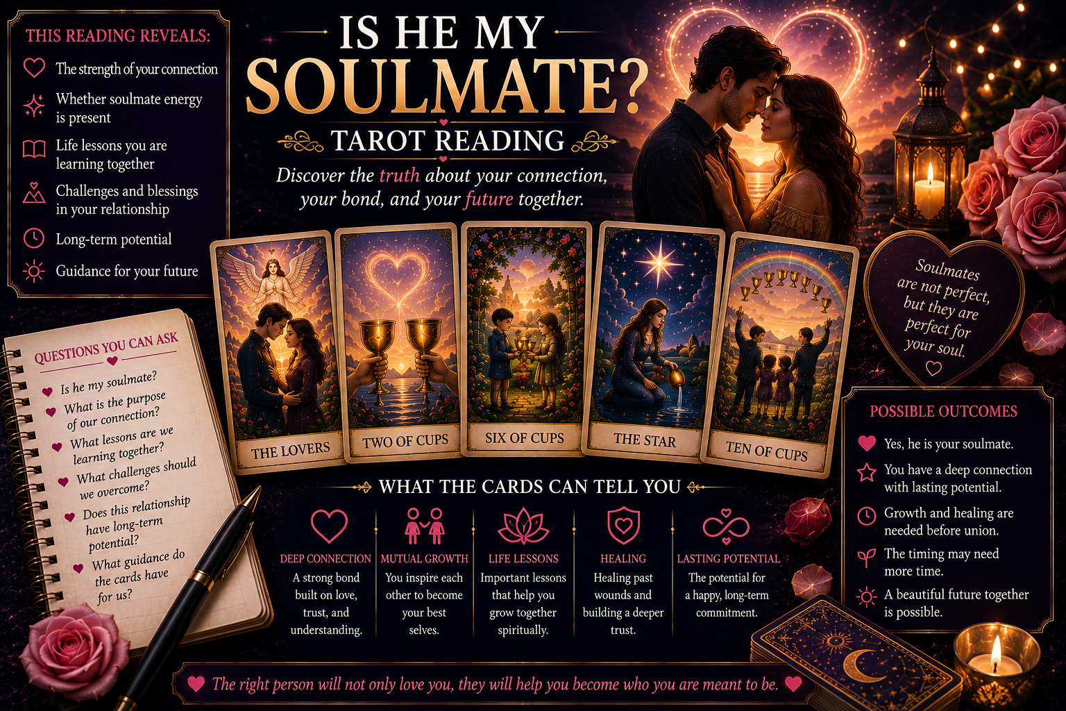 Is He My Soulmate Tarot