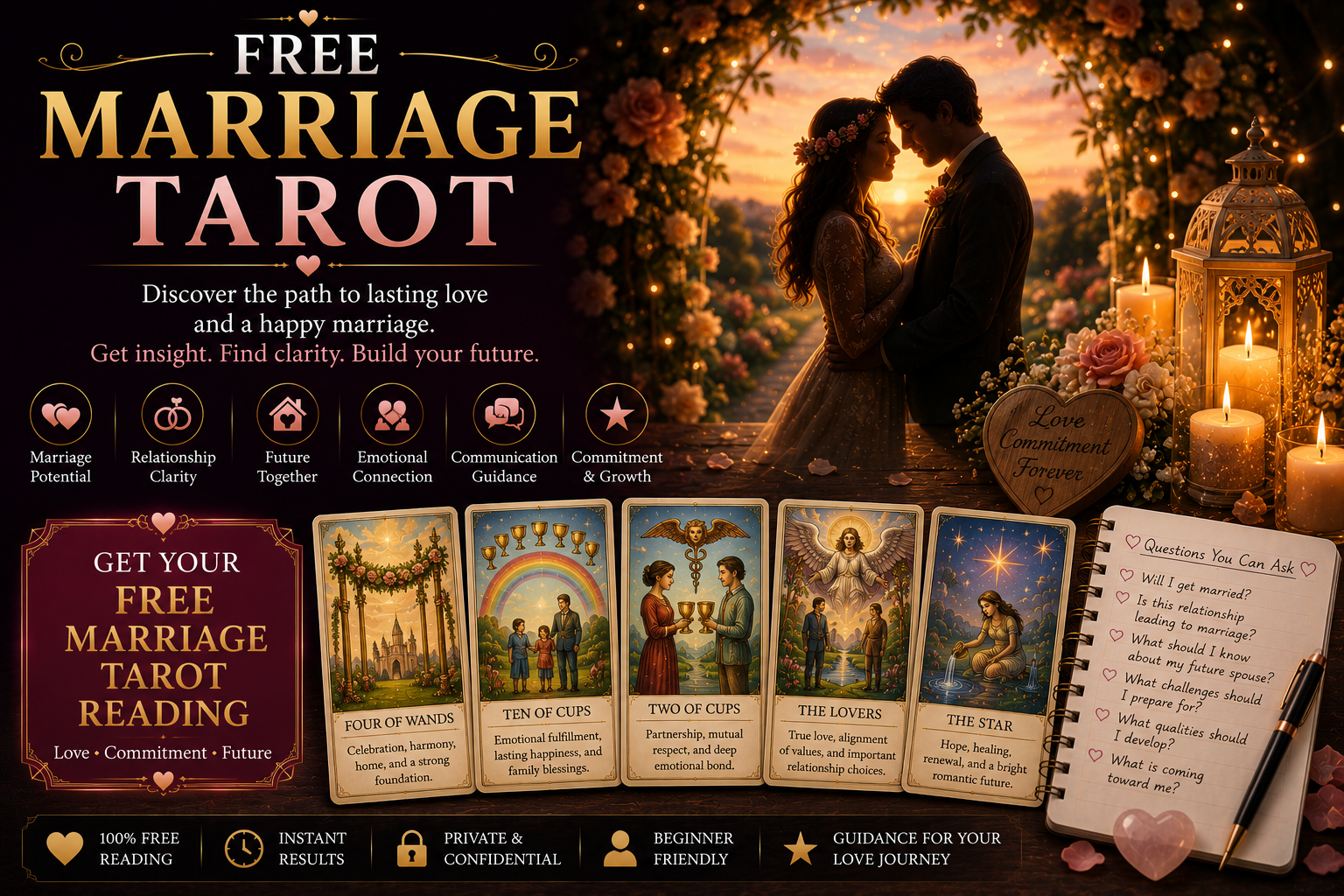 Free Marriage Tarot