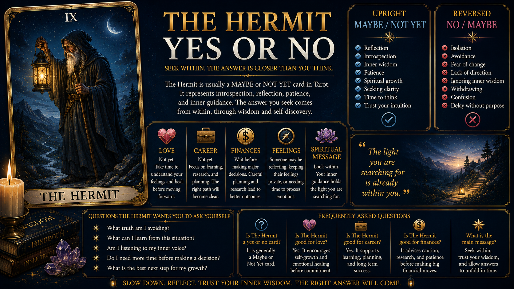 The Hermit Yes or No