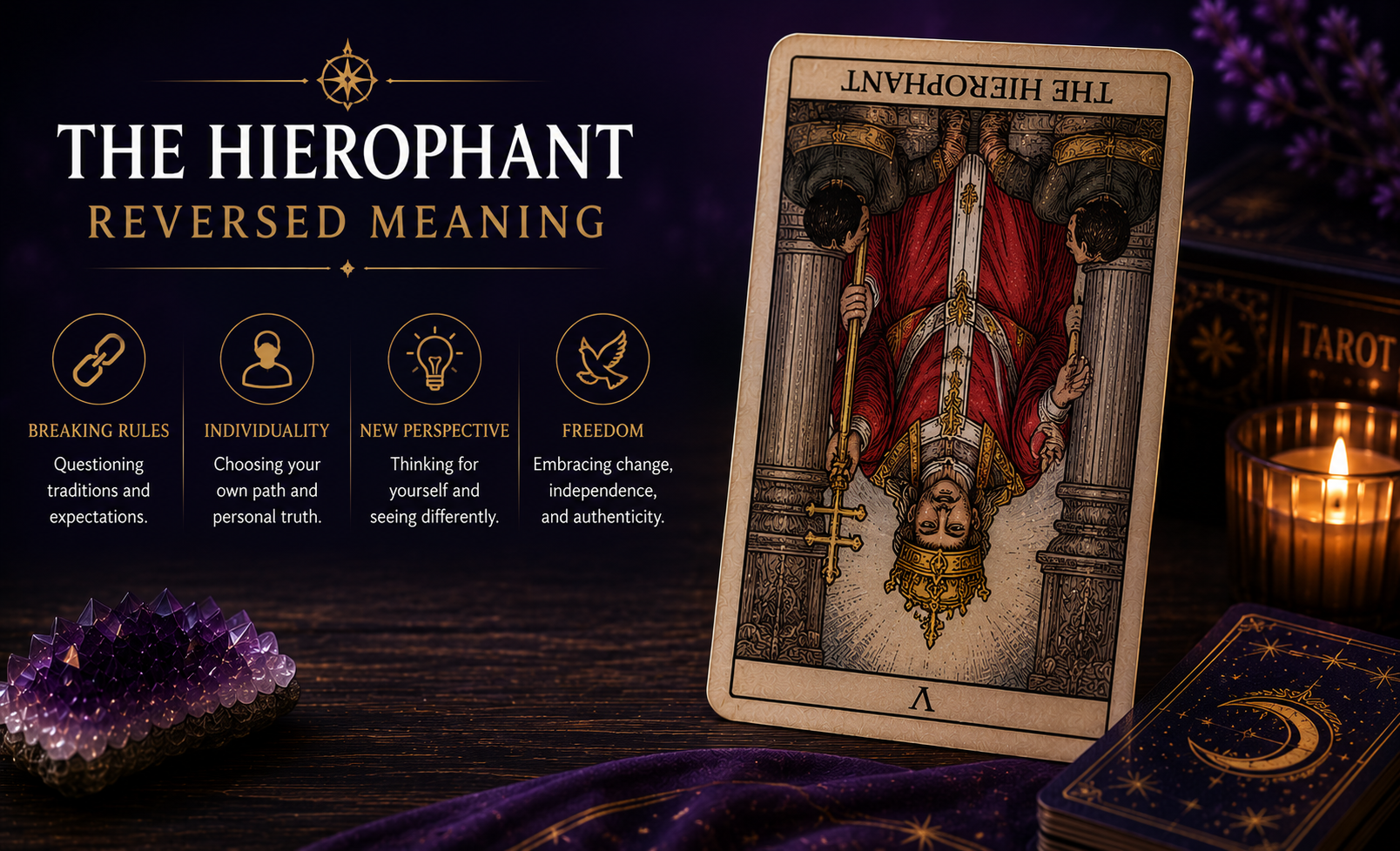 The Hierophant Reversed Meaning