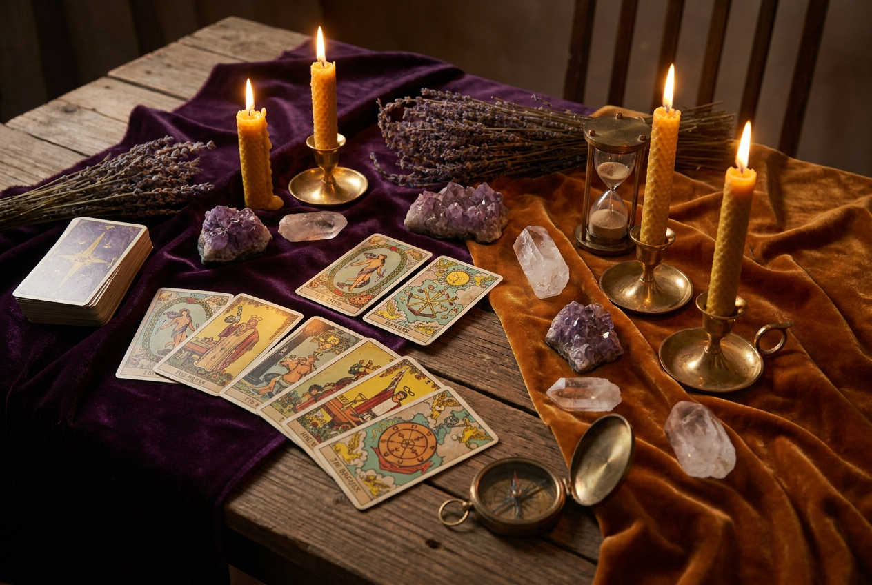Past Life Tarot Spread to Reveal Karmic Lessons